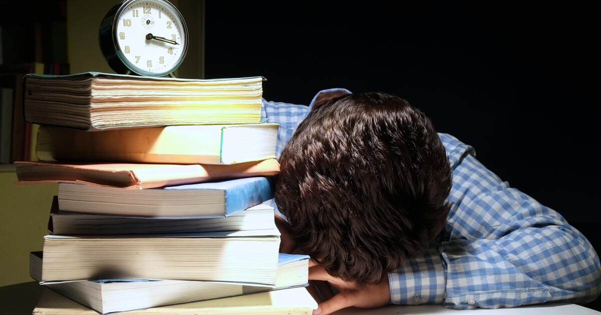 Schlafstörungen bei Prüfungsstress